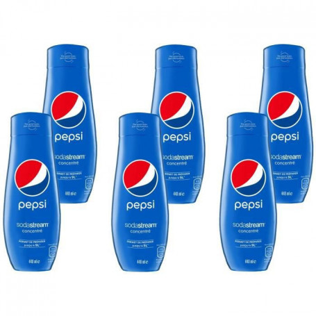 SODASTREAM Concentré PEPSI 440ml Lot de 6 66,99 €