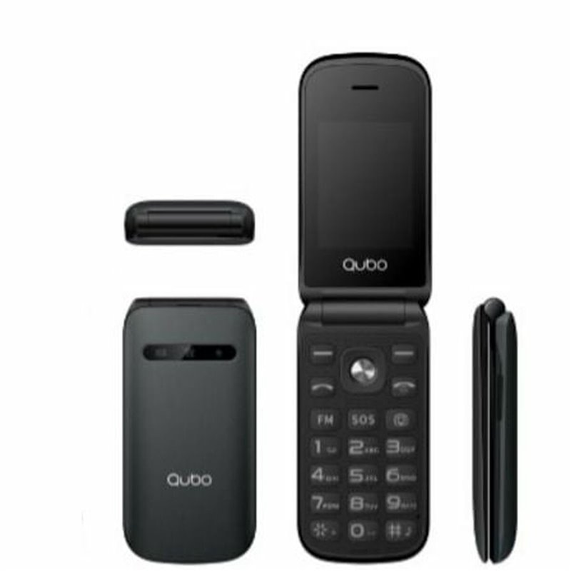 Téléphone portable pour personnes âgées Qubo X-209BKMKII 2,4