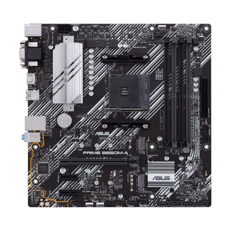 Image secondaire de Asus PRIME B550M-A AMD B550 Emplacement AM4 micro ATX