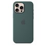 APPLE iPhone 16 Pro Max - Coque en silicone avec MagSafe - Lake Green