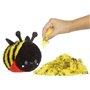 Fluffies Stuffiez - Peluche ASMR a personnaliser - Abeille/Coccinelle - Rembourrage a retirer et découvrir un autre personnage -