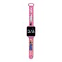Lexibook - Barbie - Montre LED connectée - Bracelet ajustable