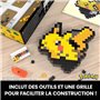 MEGA-Pokémon-Pikachu-Coffret de construction rétro 400 pieces - MEGA Pokémon - HTH74