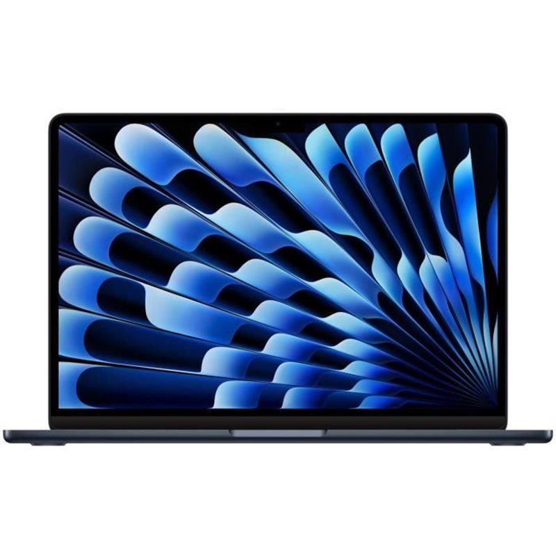 Apple - 13,6'' MacBook Air M3 - RAM 16Go - Stockage 256Go - CPU 8 coeurs - GPU 8 coeurs - Midnight