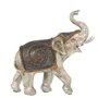 Figurine Décorative Alexandra House Living Argenté Plastique Eléphant 12 x 24 x 23 cm