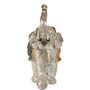Figurine Décorative Alexandra House Living Argenté Plastique Eléphant 12 x 24 x 23 cm