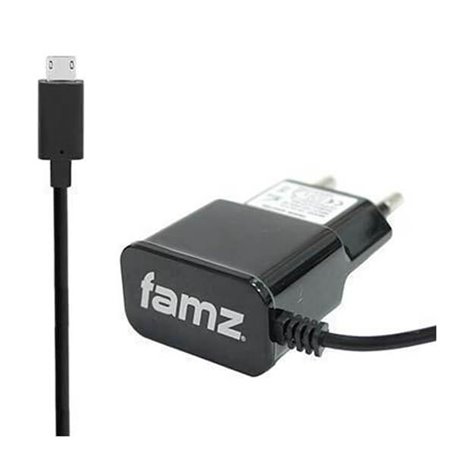 Chargeur mural Famz Noir