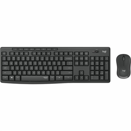 Logitech MK295 Silent Wireless Combo clavier Souris incluse RF sans fil Portuguais Graphite