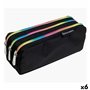Trousse d'écolier Exacompta Rainbow Noir 22