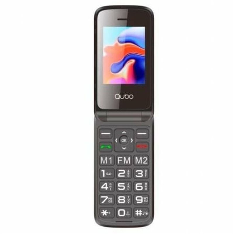 Téléphone portable pour personnes âgées Qubo X-247BL 2,4