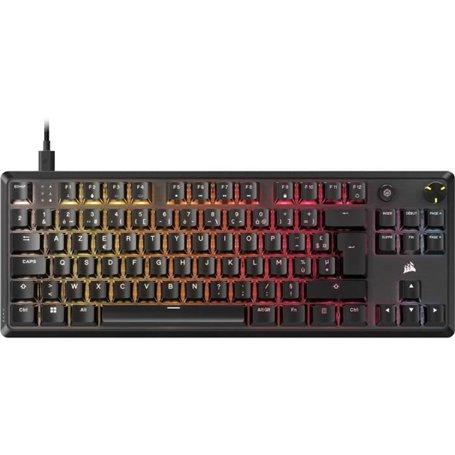 Clavier Gaming - CORSAIR - K70 Core TKL - RGB - Switchs MLX Red v2 - Filaire