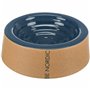 Mangeoire pour chiens Trixie BE NORDIC Beige Bleu foncé 200 ml 16 cm