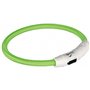 Collier à LED pour Animaux Trixie Vert M/L