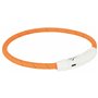 Collier à LED pour Animaux Trixie Orange L/XL