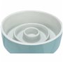 Mangeoire pour chiens Trixie Slow Feeding Bleu Gris Ø 14 cm 450 ml