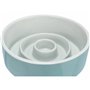 Mangeoire pour chiens Trixie Slow Feeding Bleu Gris Ø 17 cm 900 ml