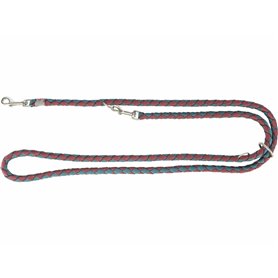 Laisse réglable pour chien Trixie Bleu Rouge S/M 2 m