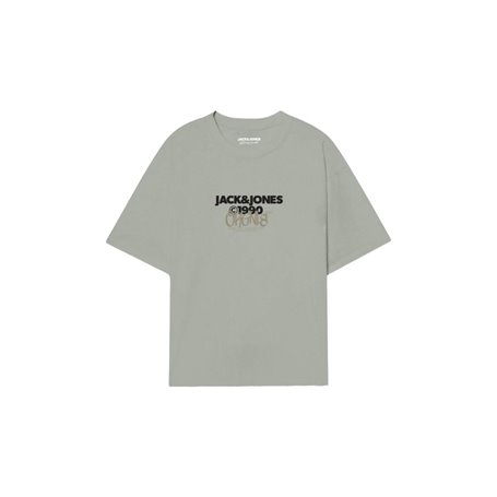 T-shirt à manches courtes homme Jack & Jones JORBUSHWICK TEE SS CREW NECK FST 12263939 Vert