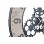 Horloge Murale DKD Home Decor Naturel Noir MDF Fer Engrenage (60 x 4,5 x 60 cm)