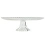 Assiette plate Home ESPRIT Transparent Verre 31 x 31 x 9,5 cm