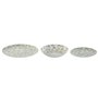 Service de Vaisselle Home ESPRIT Blanc Vert Porcelaine Floral 27 x 27 x 2 cm 18 Pièces