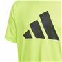 T shirt à manches courtes Enfant Adidas U Tr-Es Logo Jaune