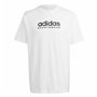 T shirt à manches courtes Adidas Blanc
