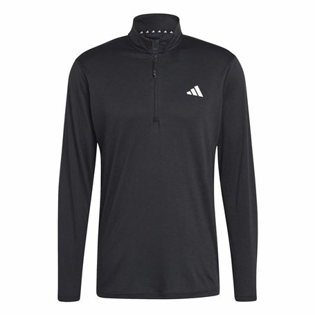 Sweat-shirt d'Entraînement pour Adultes Adidas Tr-Es+ 1I4Zip Noir