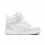 Chaussures casual enfant Puma Rebound V6 Mid Infantil Blanc