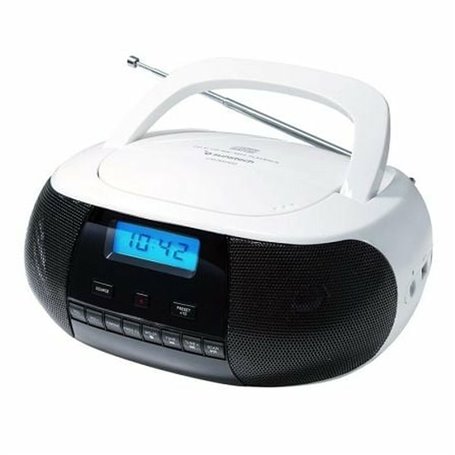Radio-CD MP3 Sunstech CRUSM400WT Bleu Blanc
