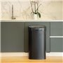 Poubelle de cuisine automatique - MAJESTIC - KITCHEN MOVE - 68 L - Inox noir mat avec cerclage