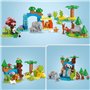 LEGO DUPLO Ma ville 10446 Familles d'animaux sauvages 3-en-1 - Jeux d'éveil avec animaux