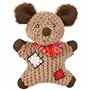 Jouet pour chien en peluche Trixie Polyester Jute Souris 19 cm