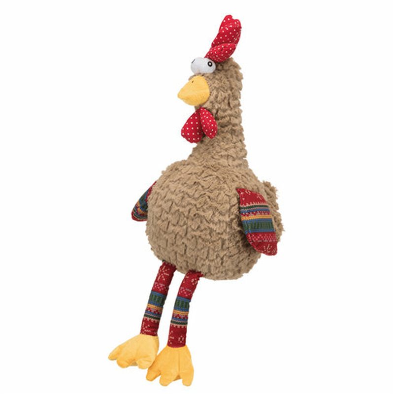 Image secondaire de Jouet pour chien en peluche Trixie Polyester Tissu Peluche Papier Crunch Coq 60 cm