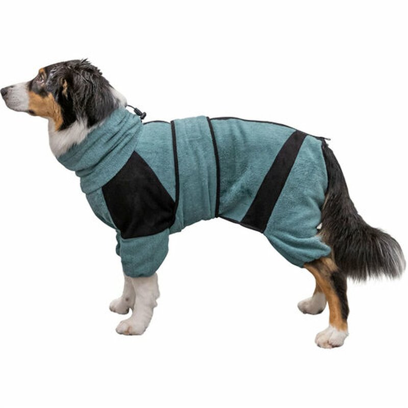 Image secondaire de Peignoir pour chien Trixie Bleu S