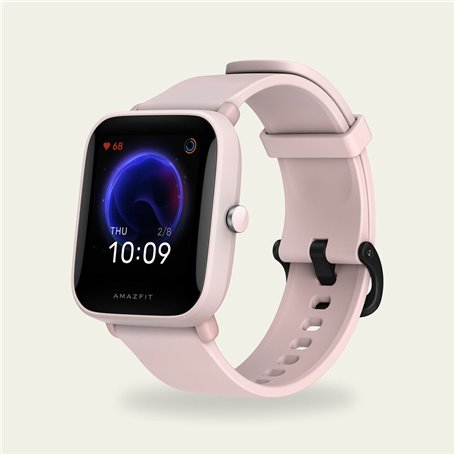 Montre intelligente Amazfit Bip U Pro 1,43" GPS Bluetooth Noir Rose 1,43"