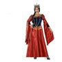 Déguisement pour Adultes 113916 Rouge Blue marine Reine Médiévale