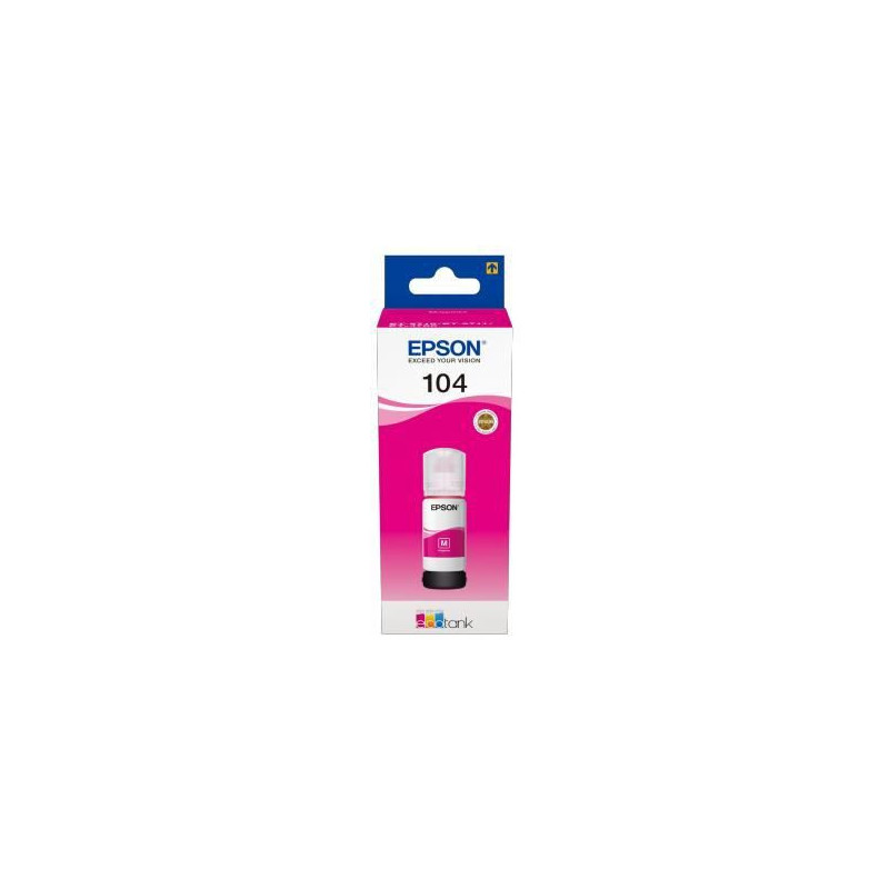 Epson 104 EcoTank Magenta ink bottle