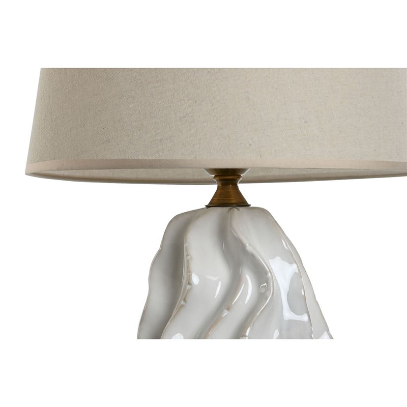 Image secondaire de Lampe de bureau Home ESPRIT Blanc Porcelaine 50 W 220 V 36 x 36 x 62 cm