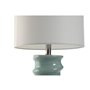 Lampe de bureau Home ESPRIT Blanc Bleu ciel 50 W 220 V
