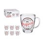 Tasse mug Original Transparent verre (320 ml) (6 Unités)