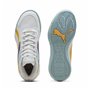 Chaussures de Basket-Ball pour Adultes Puma Court Pro Blanc Jaune