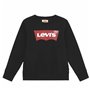 T shirt à manches courtes Enfant Levi's L/S Batwing Noir