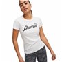 T-shirt à manches courtes femme Puma Essentials+ Script