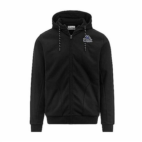 Sweat à capuche homme Kappa Firti Noir