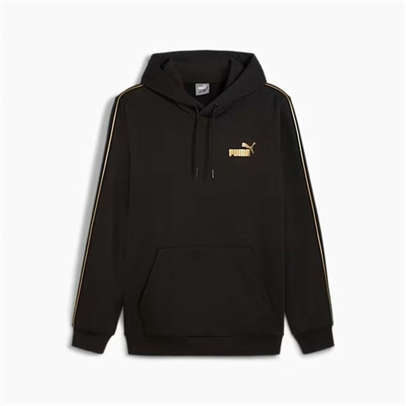 Image secondaire de Sweat à capuche homme Puma Ess Tape Minimal Gold Fl Noir