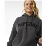 Sweat à capuche femme Rip Curl Varsity Noir