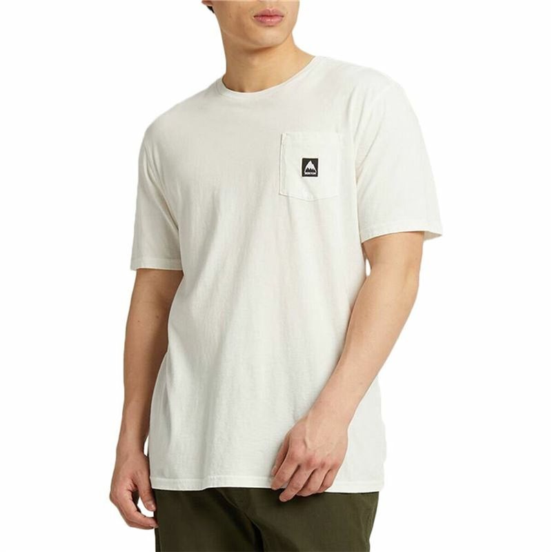 Image secondaire de T-shirt à manches courtes homme Burton Colfax Blanc Unisexe