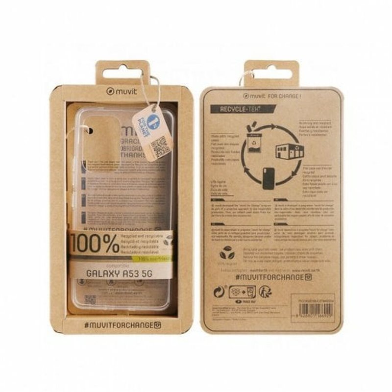 Image secondaire de Protection pour téléphone portable Muvit Galaxy A53 Transparent Samsung