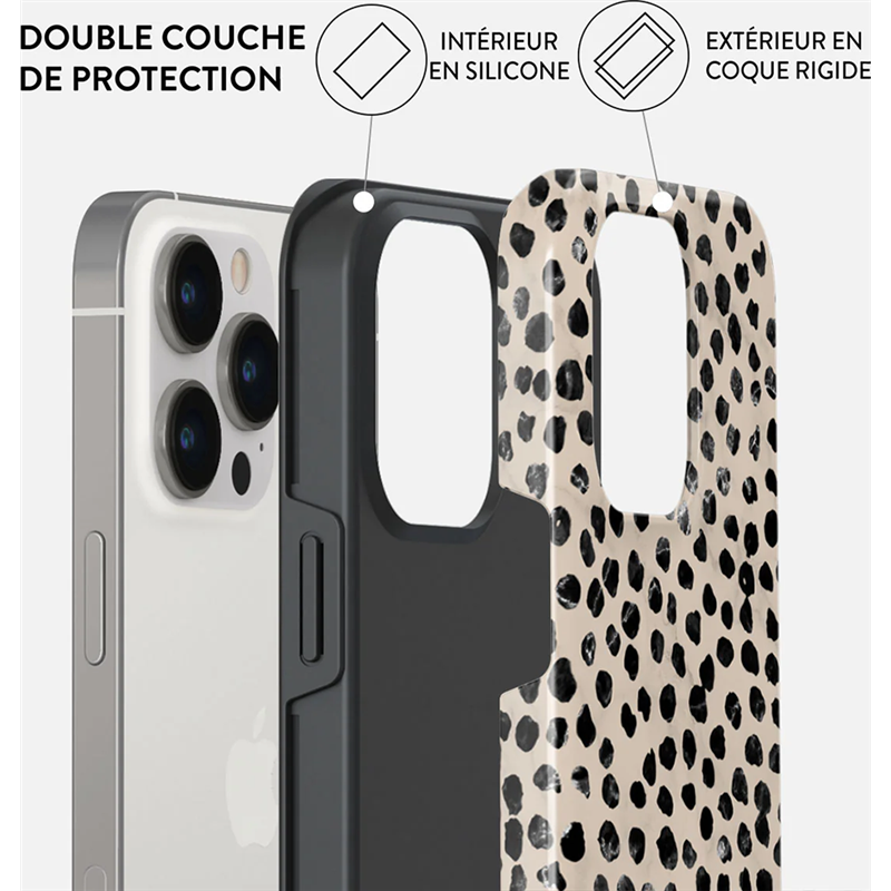 Image secondaire de Coque Tough iPhone 14 Pro Max Compatible MagSafe Almond Latte Burga